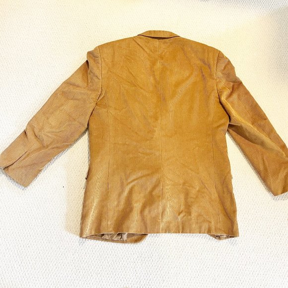 Jos A Bank Tan Corduroy Blazer - Picture 2 of 2